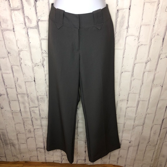 Worthington Pants - Gray wide leg career pants size 4